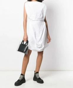 MM6 By Maison Margiela ‘Draped Sleeveless Dress’