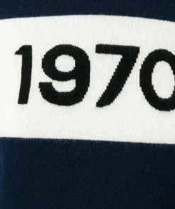 Bella Freud Navy ‘1970’ Signature Cashmere Jumper 23 Bella Freud Navy ‘1970’ Signature Cashmere Jumper