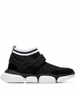 Moncler ‘Velcro Strap Sock Trainers’
