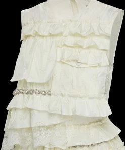 Moncler Simone Rocha 'Sleeveless Embellished Dress'