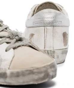 Golden Goose Shoes ‘Superstar Distressed Trainers’