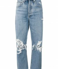 Agolde New In ‘90s Blue Mid Rise Loose Fit Jeans’