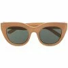 Le Specs 'Air Heart' Caramel Toned Sunglasses Accessories