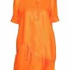 Baum Und Pferdgarten Clothing Orange 'Alani' Dress 1 Baum Und Pferdgarten Clothing Orange 'Alani' Dress