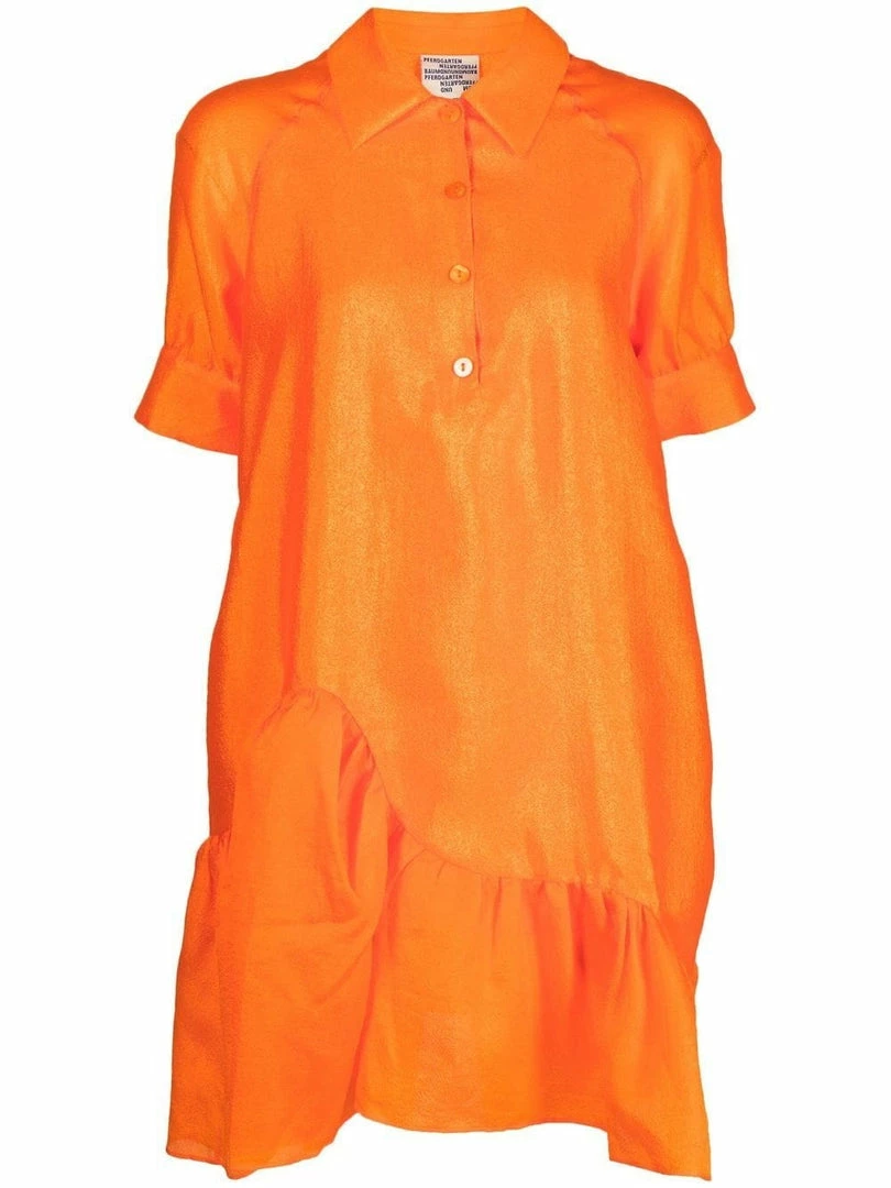 Baum Und Pferdgarten Clothing Orange 'Alani' Dress 3 Baum Und Pferdgarten Clothing Orange 'Alani' Dress