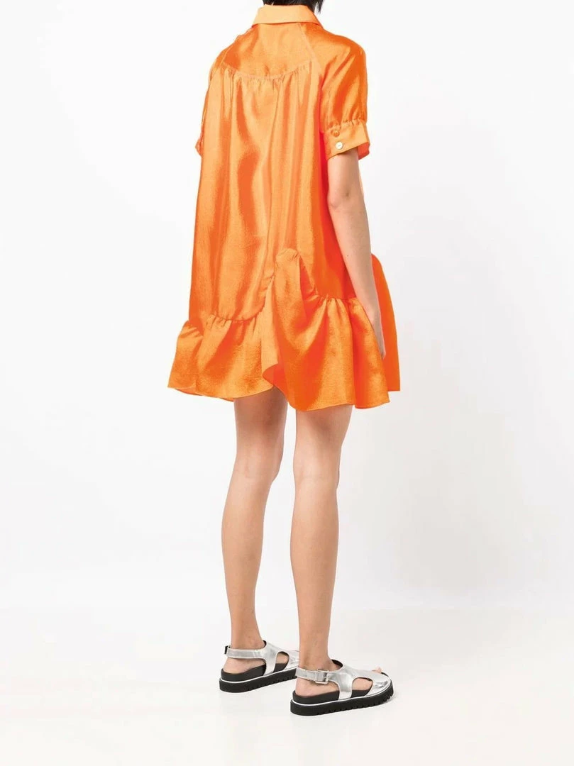Baum Und Pferdgarten Clothing Orange 'Alani' Dress 6 Baum Und Pferdgarten Clothing Orange 'Alani' Dress