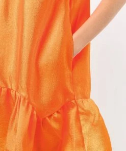Baum Und Pferdgarten Clothing Orange 'Alani' Dress 11 Baum Und Pferdgarten Clothing Orange 'Alani' Dress