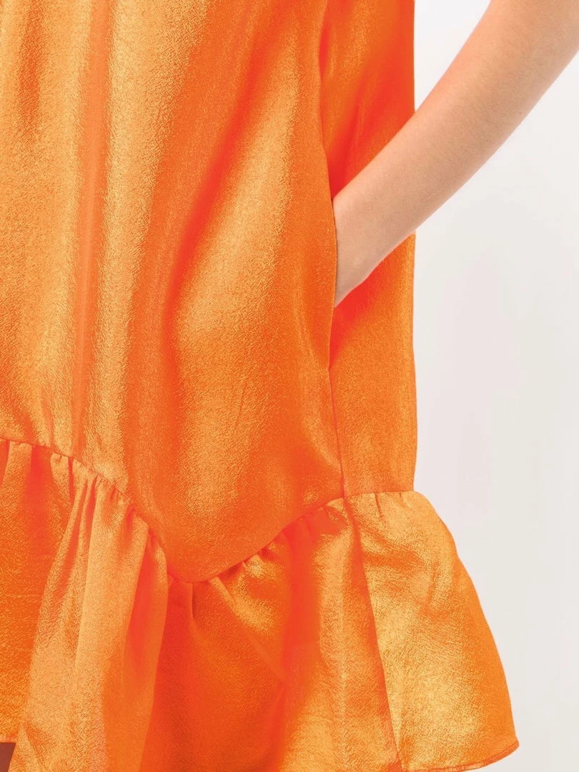 Baum Und Pferdgarten Clothing Orange 'Alani' Dress 7 Baum Und Pferdgarten Clothing Orange 'Alani' Dress