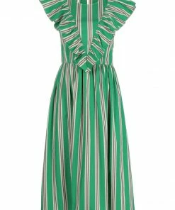 Baum Und Pferdgarten New In 'Alisa' Striped Midi Dress