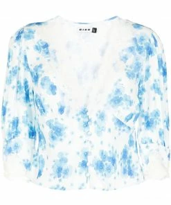 Rixo London 'Amanda' Floral Blouse New In