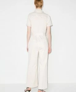 Paige Cream 'Anessa' Puff Sleeve Jumpsuit 7 Paige Cream 'Anessa' Puff Sleeve Jumpsuit