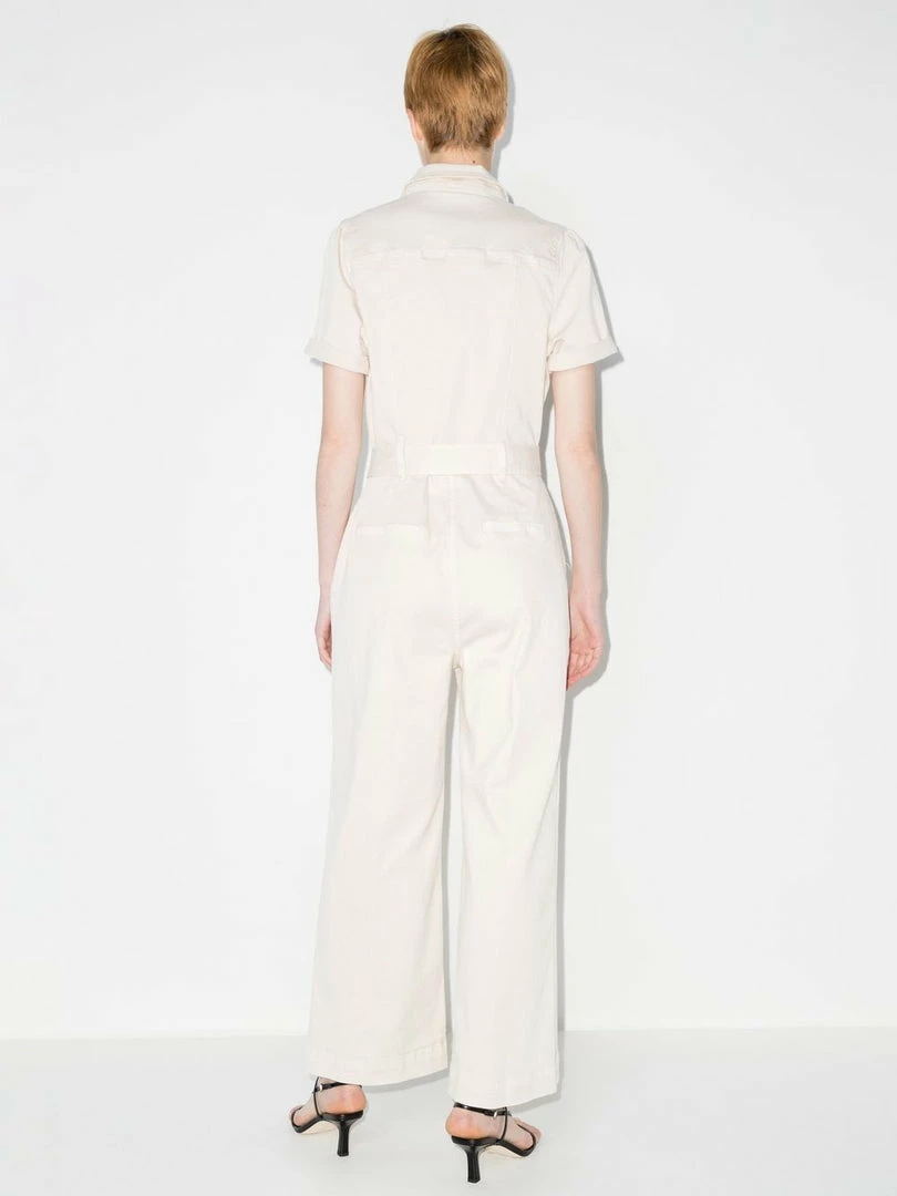 Paige Cream 'Anessa' Puff Sleeve Jumpsuit 5 Paige Cream 'Anessa' Puff Sleeve Jumpsuit