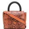 Elena Ghisellini 'Angel S Python Print' Tote Bag