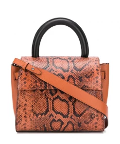 Elena Ghisellini 'Angel S Python Print' Tote Bag