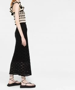 Zimmermann 'Anneke Crochet Halterneck Tank Top' New In