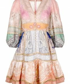 Zimmermann 'Anneke' Lantern Mini Dress