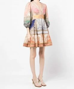 Zimmermann 'Anneke' Lantern Mini Dress 11 Zimmermann 'Anneke' Lantern Mini Dress