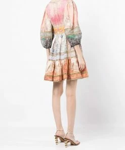 Zimmermann 'Anneke' Lantern Mini Dress 12 Zimmermann 'Anneke' Lantern Mini Dress