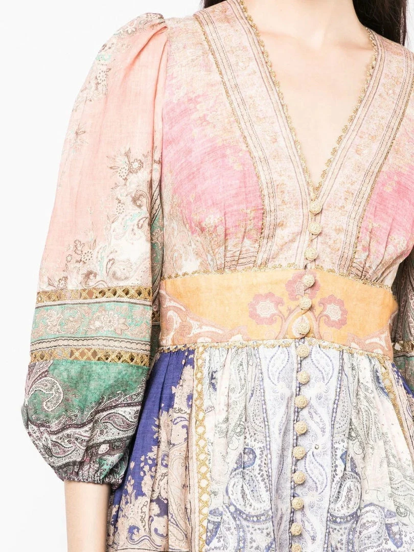 Zimmermann 'Anneke' Lantern Mini Dress 7 Zimmermann 'Anneke' Lantern Mini Dress