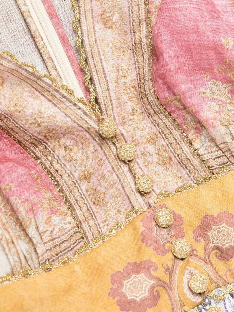 Zimmermann 'Anneke' Lantern Mini Dress 8 Zimmermann 'Anneke' Lantern Mini Dress