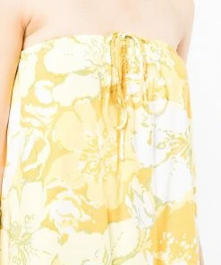 Faithfull The Brand 'Asturias' Floral Halterneck Midi Dress Clothing