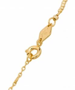 ANNI LU Black 'Asym 22' Beaded Bracelet