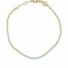 ANNI LU Light Blue 'Asym 22' Beaded Bracelet Accessories