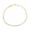 ANNI LU Soft Rose 'Asym 22' Beaded Bracelet Accessories