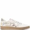 Golden Goose ‘Ball Star’ Metallic Sneakers Shoes