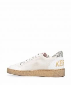 Golden Goose ‘Ball Star’ Metallic Sneakers Shoes