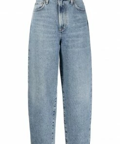 Agolde 'Balloon High Rise Curved Taper Jeans'