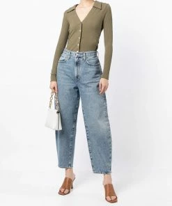 Agolde 'Balloon High Rise Curved Taper Jeans'