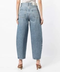 Agolde 'Balloon High Rise Curved Taper Jeans'