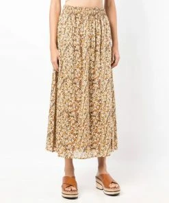 Faithfull The Brand Clothing 'Barletta' Floral Midi Skirt 9 Faithfull The Brand Clothing 'Barletta' Floral Midi Skirt