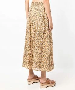 Faithfull The Brand Clothing 'Barletta' Floral Midi Skirt 10 Faithfull The Brand Clothing 'Barletta' Floral Midi Skirt