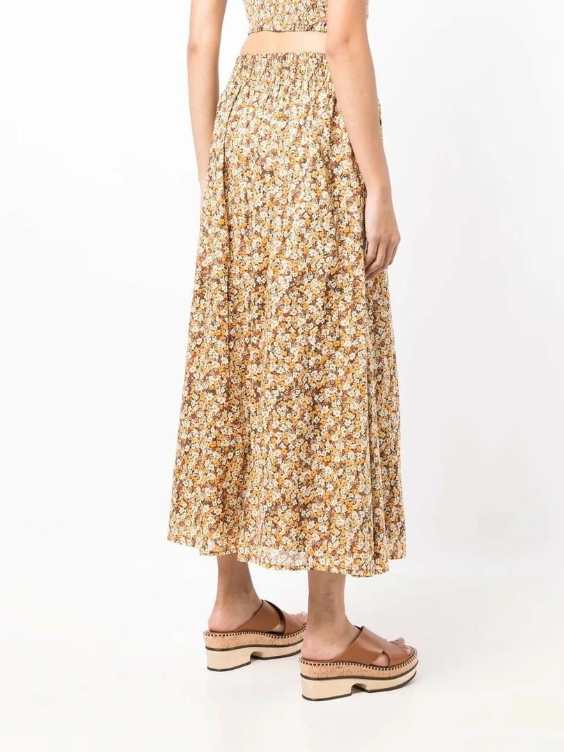 Faithfull The Brand Clothing 'Barletta' Floral Midi Skirt 6 Faithfull The Brand Clothing 'Barletta' Floral Midi Skirt