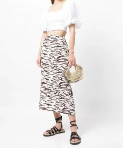 Faithfull The Brand Clothing 'Barnette' Linen Crop Top