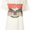 Anine Bing Beige 'Vintage Bing Eagle T-Shirt'