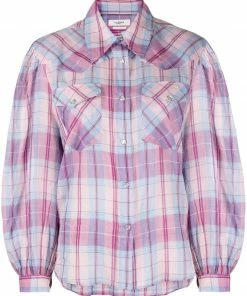 Isabel Marant Etoile 'Bethany' Checked Shirt