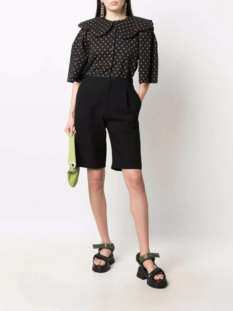 Stella Nova Black 'Dicte' Ditsy Floral Shirt Clothing 4 Stella Nova Black 'Dicte' Ditsy Floral Shirt Clothing