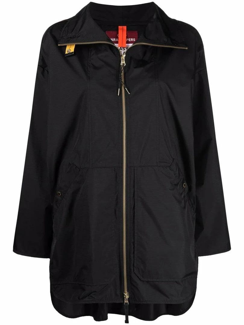 Parajumpers Black 'Hannah' Water Repellent Shacket 3 Parajumpers Black 'Hannah' Water Repellent Shacket