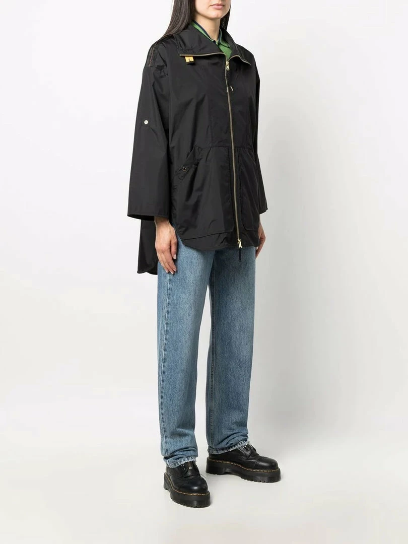 Parajumpers Black 'Hannah' Water Repellent Shacket 5 Parajumpers Black 'Hannah' Water Repellent Shacket