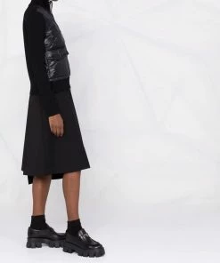 Moncler 'Black Padded Wool Cardigan' 13 Moncler 'Black Padded Wool Cardigan'