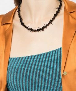 ANNI LU 'Black Sun Necklace'