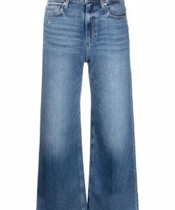 Paige Blue 'Anessa' Raw Hem Jeans New In
