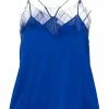 IRO Clothing Blue 'Berwyn' Lace Trim Camisole 2 IRO Clothing Blue 'Berwyn' Lace Trim Camisole