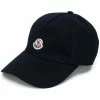 Moncler Navy 'Branded Patch Baseball Cap'