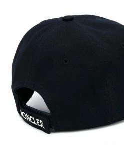 Moncler Navy 'Branded Patch Baseball Cap'