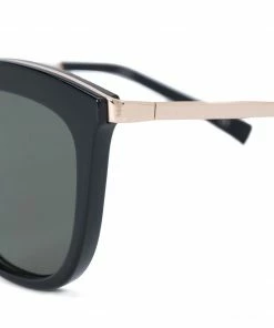 Le Specs 'Caliente' Black And Gold Frame Sunglasses Accessories
