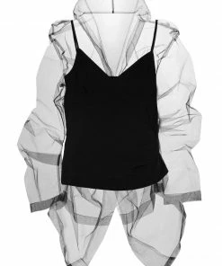 DRIES VAN NOTEN Clothing ‘Cana’ Layered Tulle Blouse